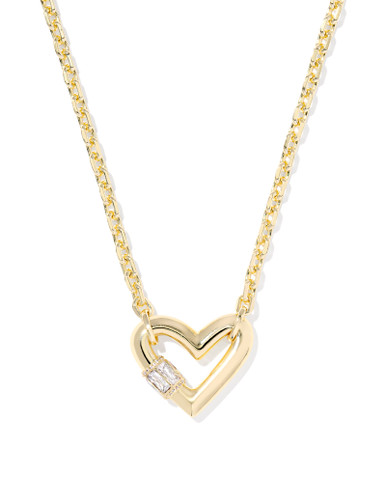 Kendra Scott Emery Heart Short Pendant Necklace