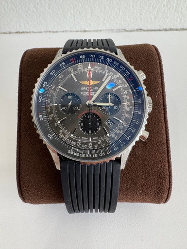 Unworn Breitling Navitimer Rubber Strap Limited Edition Watch AB0127A