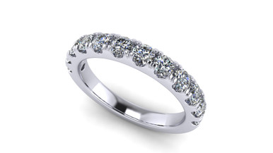 Frankie French Pave Wedding Ring