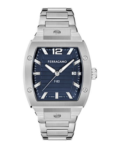 Ferragamo Men's F-80 Tonneau Bracelet Watch