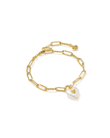 Sasha Gold Heart Delicate Chain Bracelet