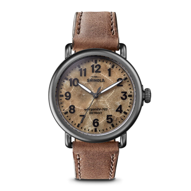 Shinola 41mm Petoskey Stone Runwell Watch