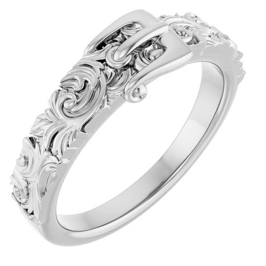 Western Belt Buckle Style Ring