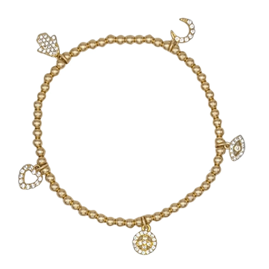 Bozkurt Multi Charm Bracelet