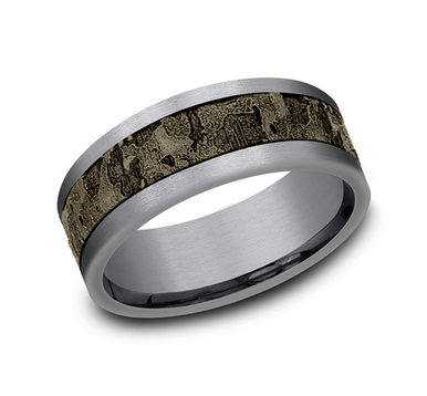 The Stud 8.00 mm Men's Wedding Ring