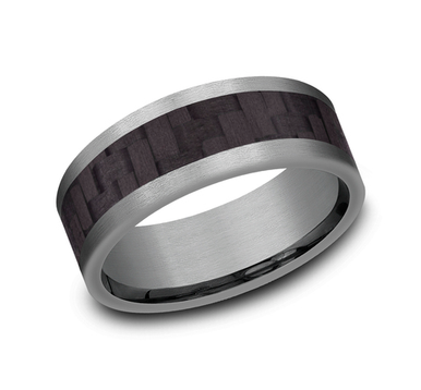 The Senna 8.00 mm Men's Wedding Ring