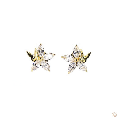 Star Butterfly Lab Grown Diamond Earrings