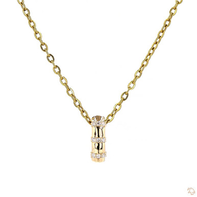 Empire Lab Grown Diamond Charm Necklace