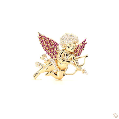 Angel Lab Grown Diamond Pendant Necklace