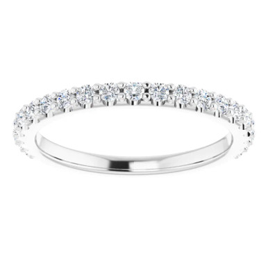 Blair Straight Pave Diamond Wedding Ring (3/8 TCW)