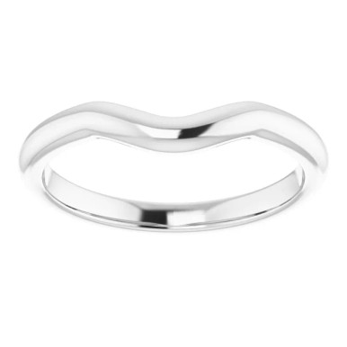 Amelia Curved Wedding Ring