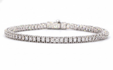 360 All Around Lab Grown Diamond Tennis Bracelet
