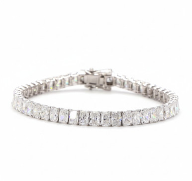 Tennis Radiant Lab Grown Diamond Tennis Bracelet