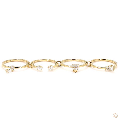 Celeste Lab Grown Diamond Stacking Ring Set