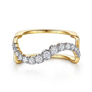 Graduating Diamond Wave Smart Ring Enhancer