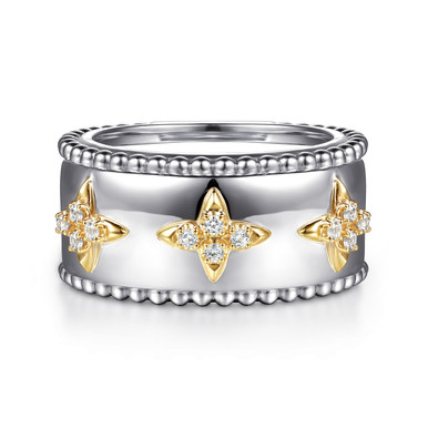 Bujukan White Sapphire Clover Smart Ring Enhancer