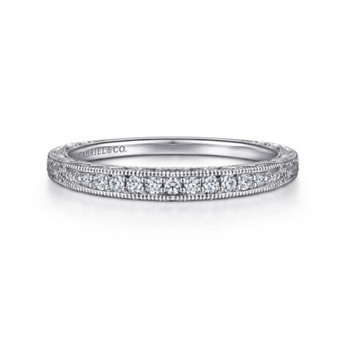 Kate Straight Channel Set Diamond Wedding Ring (1/10 TCW)