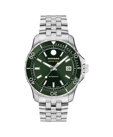 Movado 40MM Series 800 Automatic Green Men's Watch