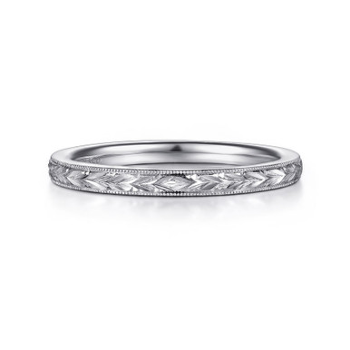 Alma Straight Wedding Ring