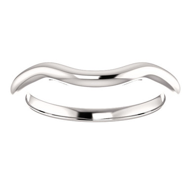 Kiana Curved Wedding Ring