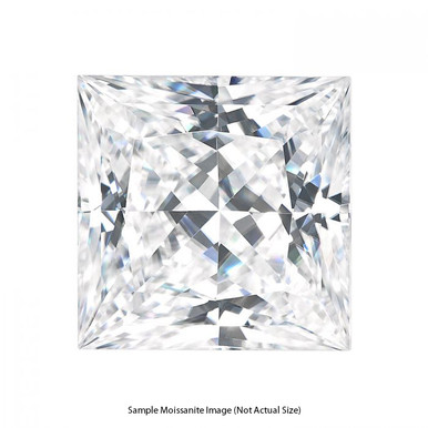 Gage Select Princess Cut Near Colorless Moissanite 7.0mm (2.10 CT. DEW)