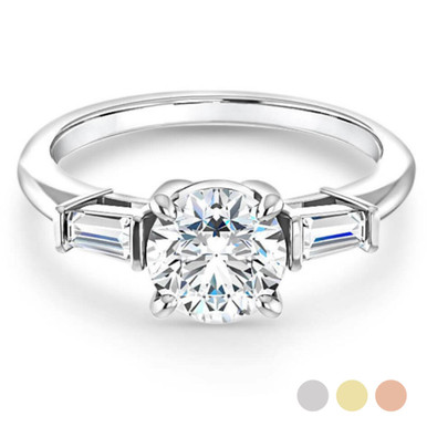 Delaney Three Stone Setting