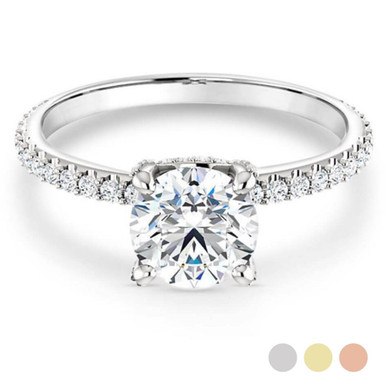 Remi Hidden Halo Straight Setting