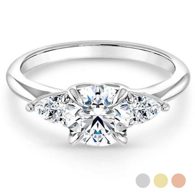 Azariah Three Stone Setting