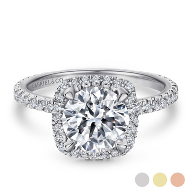 Daffodil Halo Setting