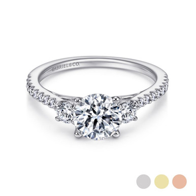 Chantal Three Stone Setting