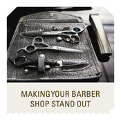 Trimming Digits: Making Your Barber Shop Stand Out with a Gold Number