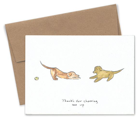 Thanks For Cheering Me Up - Rosie's Wonders Connection Cards