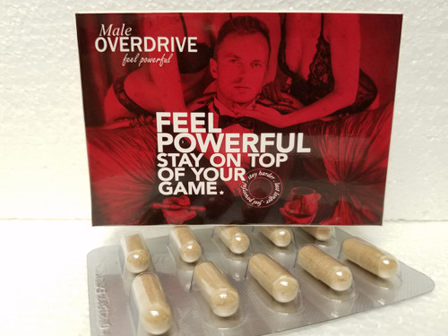 Just one Male Overdrive capsule and in 15 minutes you'll be up and ready to go, Imaging feeling like you were 21 again.
Bring back the passion in your relationships
Male Overdrive is a natural male enhancement pill designed to enhance your intimate encounters by.
Maintain long-lasting sexual energy that your partner will appreciate
Increase your virility and sexual stamina, making you harder and raising your sexual performance to stimulating heights