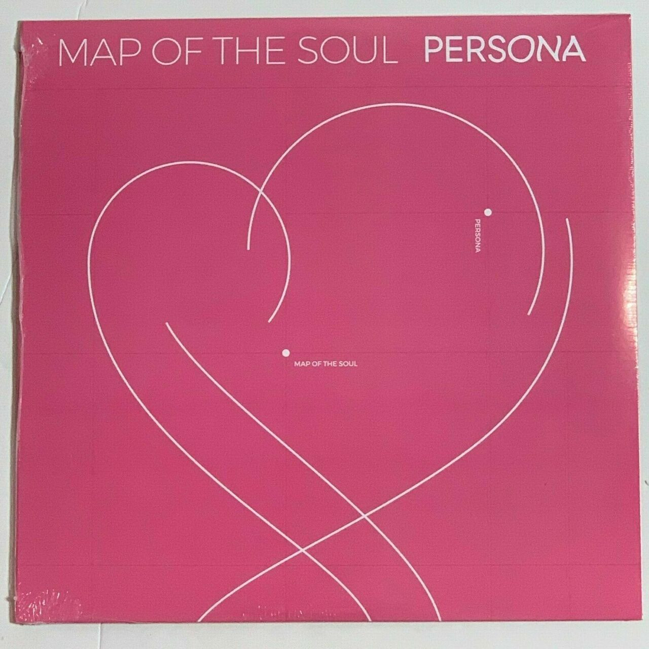 BTS Map Of The Soul Persona 1LP Vinyl Limited Black 12