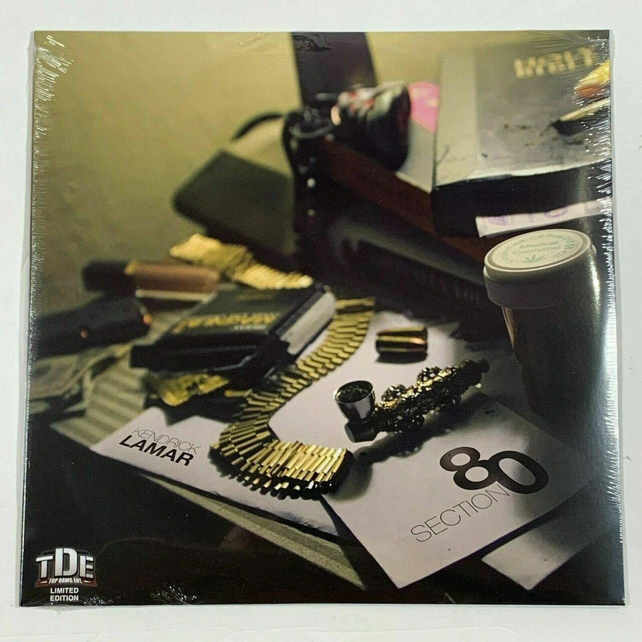 Kendrick Lamar Section.80 Section 80 2LP Vinyl Limited Black 12 