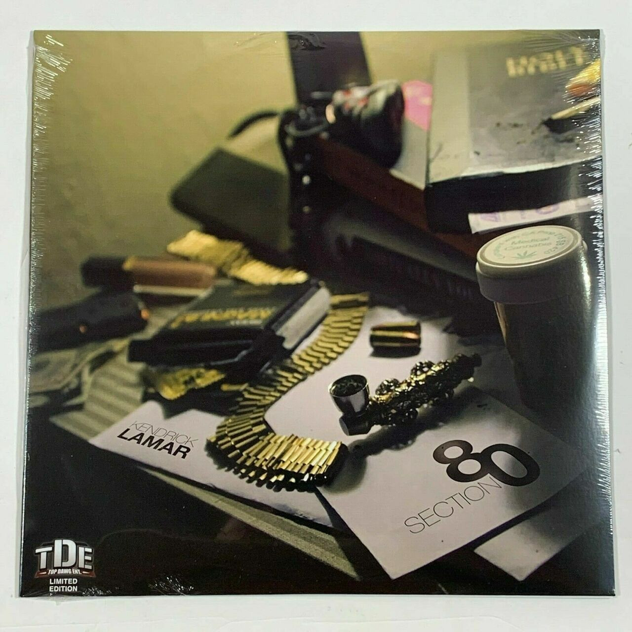 Kendrick Lamar Section.80 Section 80 2LP Vinyl Limited Black 12 Record