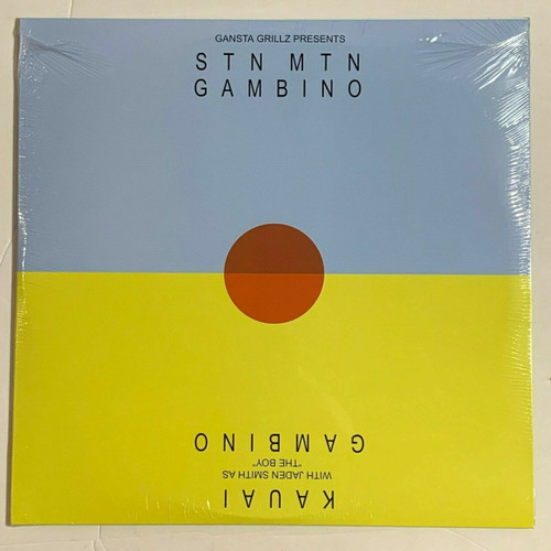 Childish Gambino STN MTN Kauai 2LP Vinyl Limited Black 12" Record