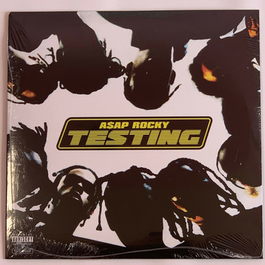 ASAP Rocky Testing 2LP Vinyl Limited Black 12