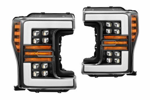 ARex Nova LED Headlights: Ford Super Duty (17-19) - Black (Set)