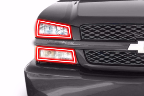 Chevrolet Avalanche w/ Cladding (02-06): Profile Prism Fitted Halos (Kit)