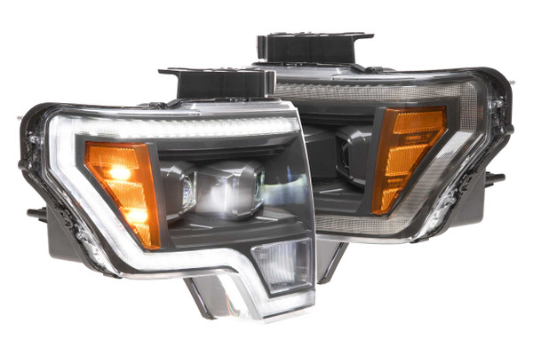 XB Hybrid LED Headlights: Ford F150 (09-14) (Pair / ASM)