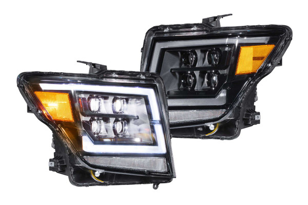 XB LED Headlights: Nissan Titan (16-20) (Pair / ASM)