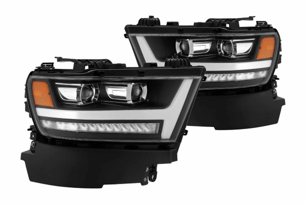 ARex Pro Halogen Headlights:: Dodge Ram 1500 (19+) - Chrome (Set)