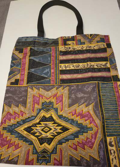 Atzec type design,  Shopping Bag, Market Bag