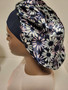 SATIN FLORAL PRINT HAIR BONNETS