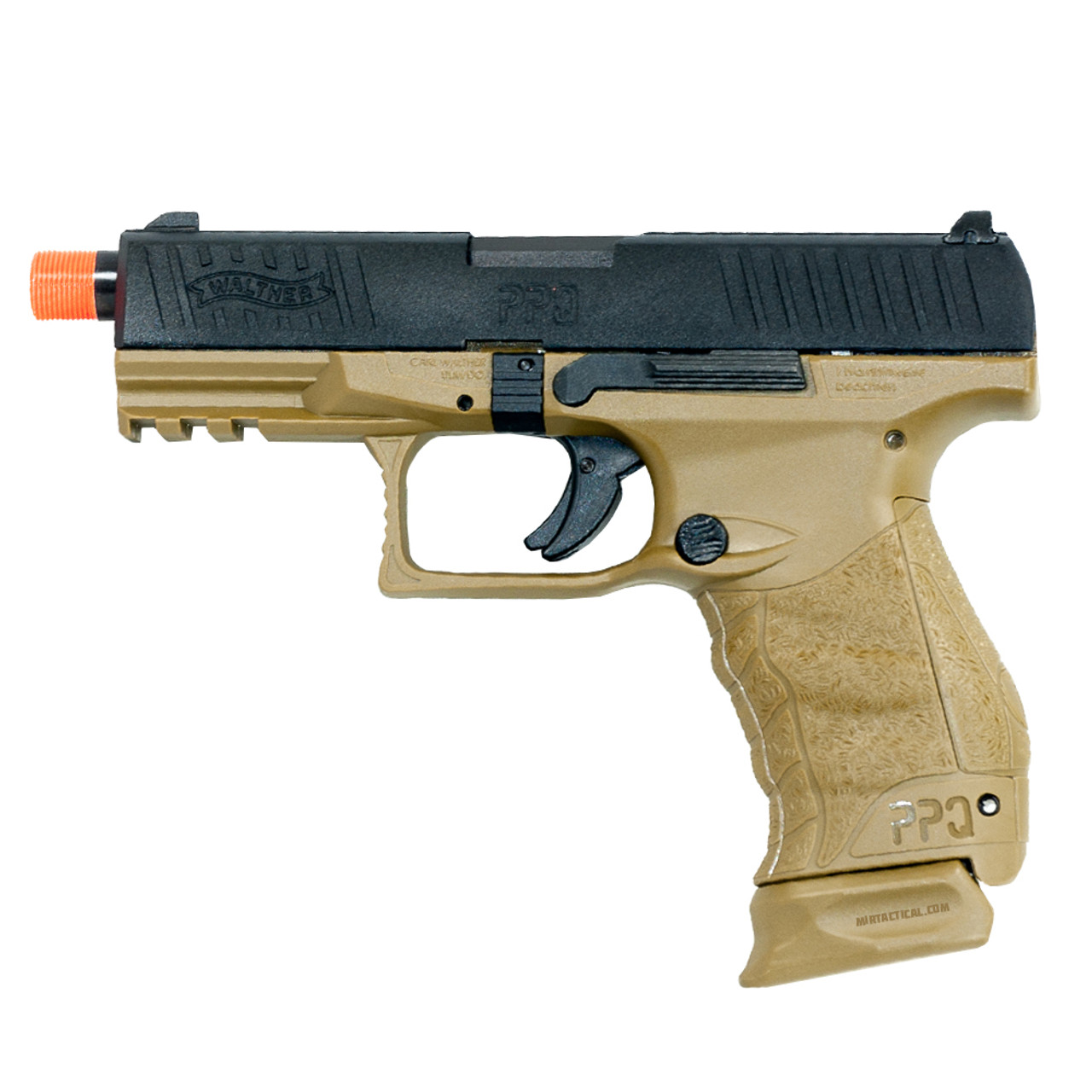 UMAREX WALTHER PPQ M2 CO2 BLOWBACK AIRSOFT PISTOL - FDE low price of $93.49