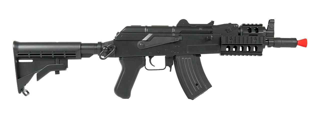 ASG AK-47 Arsenal Full Stock AEG - M7T Black RIS Model – Airsoft