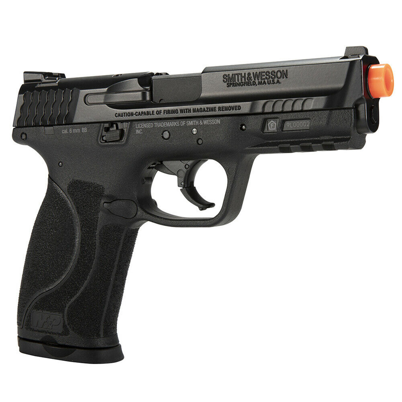 SMITH & WESSON M&P 9 2.0 CO2 BLOWBACK AIRSOFT PISTOL - BLACK - MiR