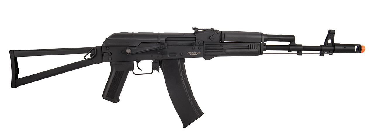 CYMA AKS74M Airsoft AEG Rifle w/ Steel Folding Stock - Black (Metal)  (CM040)