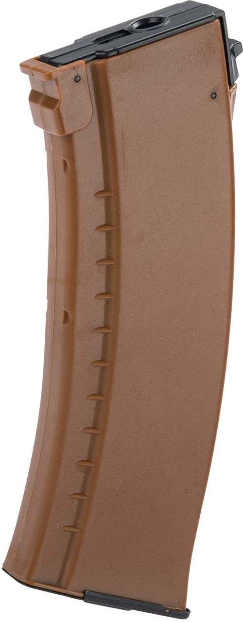 Lot De 5 Chargeurs LCT AK47 Mid-Cap 130 Billes - Waffle Noir - LCT-PK-251 - Airsoft